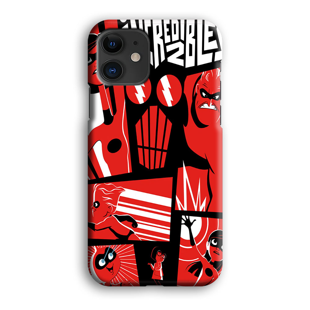 Incredibles Frame Red iPhone 12 Case