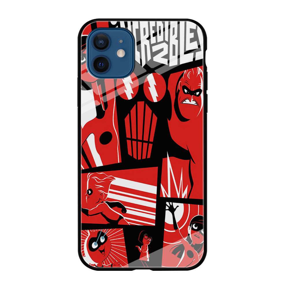 Incredibles Frame Red iPhone 12 Case