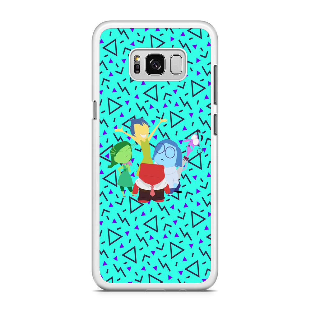 Inside Out Gathering After Work Samsung Galaxy S8 Plus Case Rubber White (2D Case)