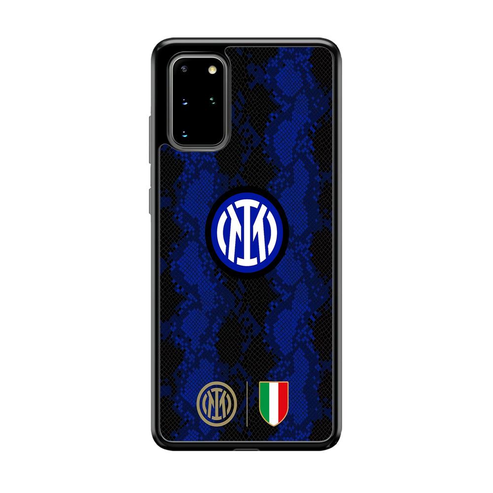 Internazionale Milano Pattern Jersey Samsung Galaxy S20 Plus Case