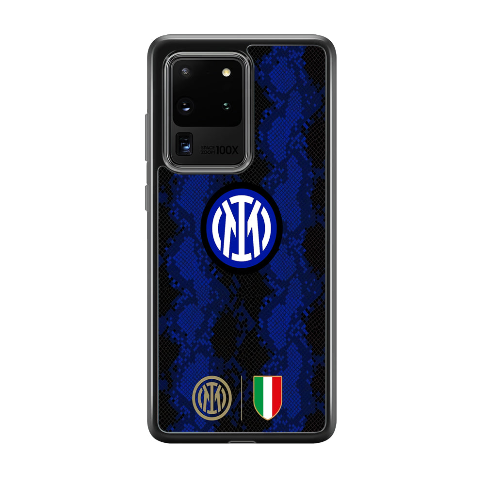 Internazionale Milano Pattern Jersey Samsung Galaxy S20 Ultra Case
