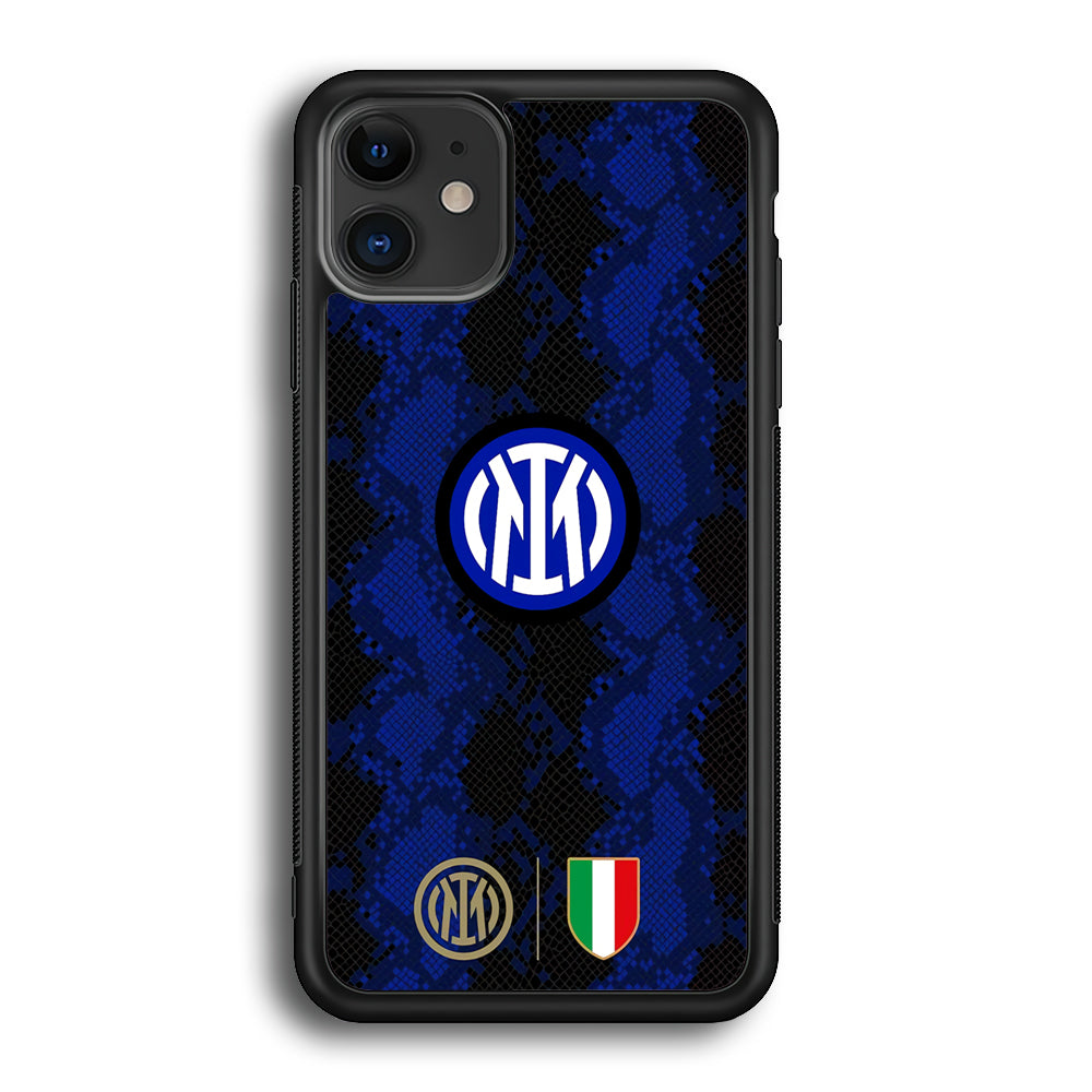 Internazionale Milano Pattern Jersey iPhone 12 Case