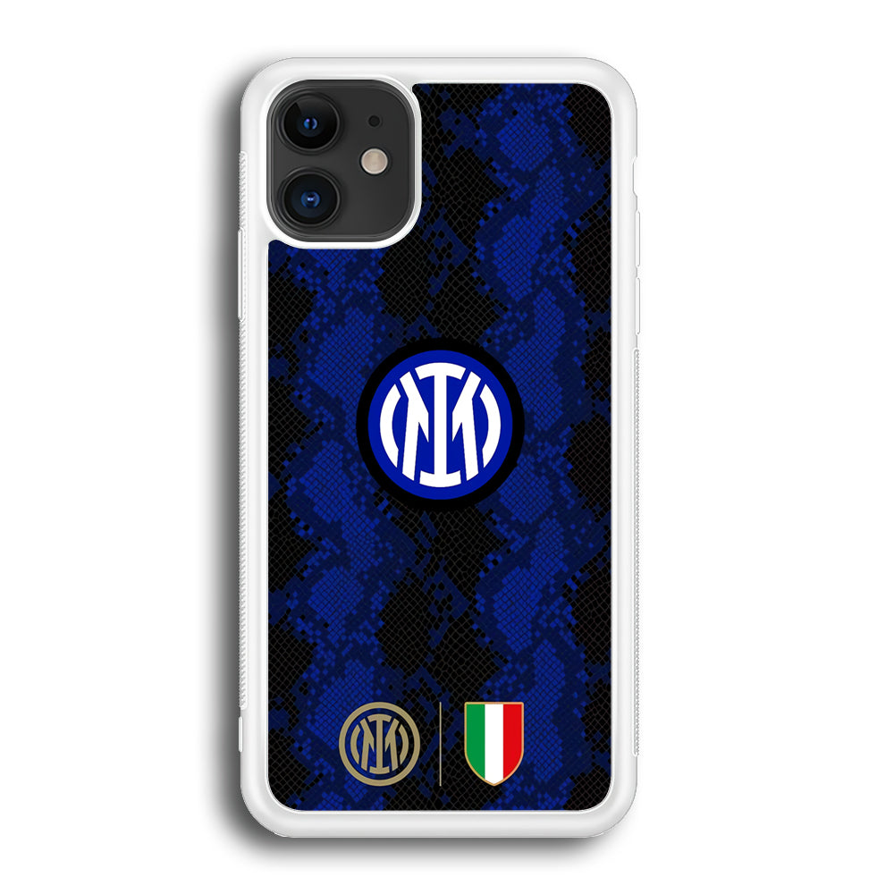 Internazionale Milano Pattern Jersey iPhone 12 Case