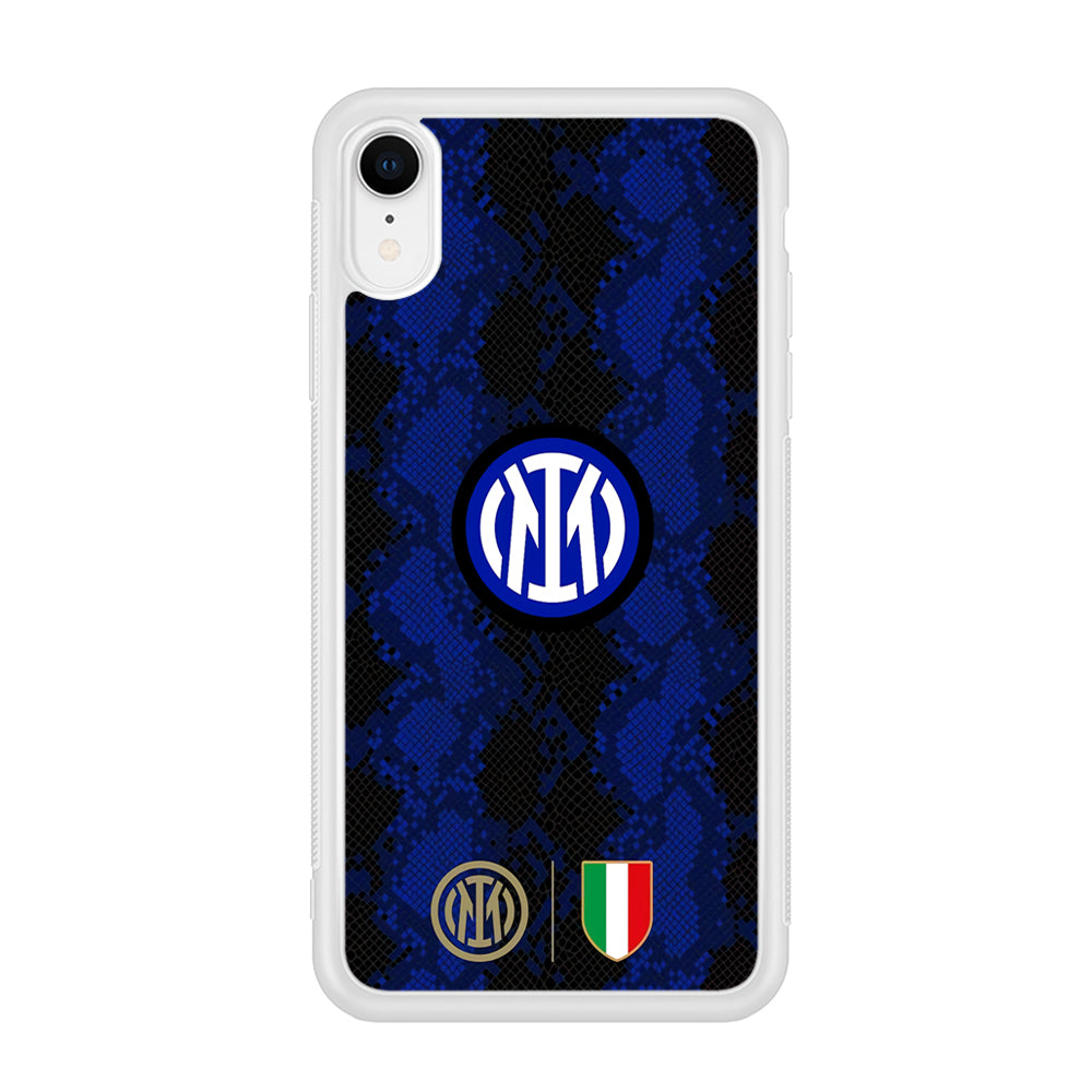 Internazionale Milano Pattern Jersey iPhone XR Case