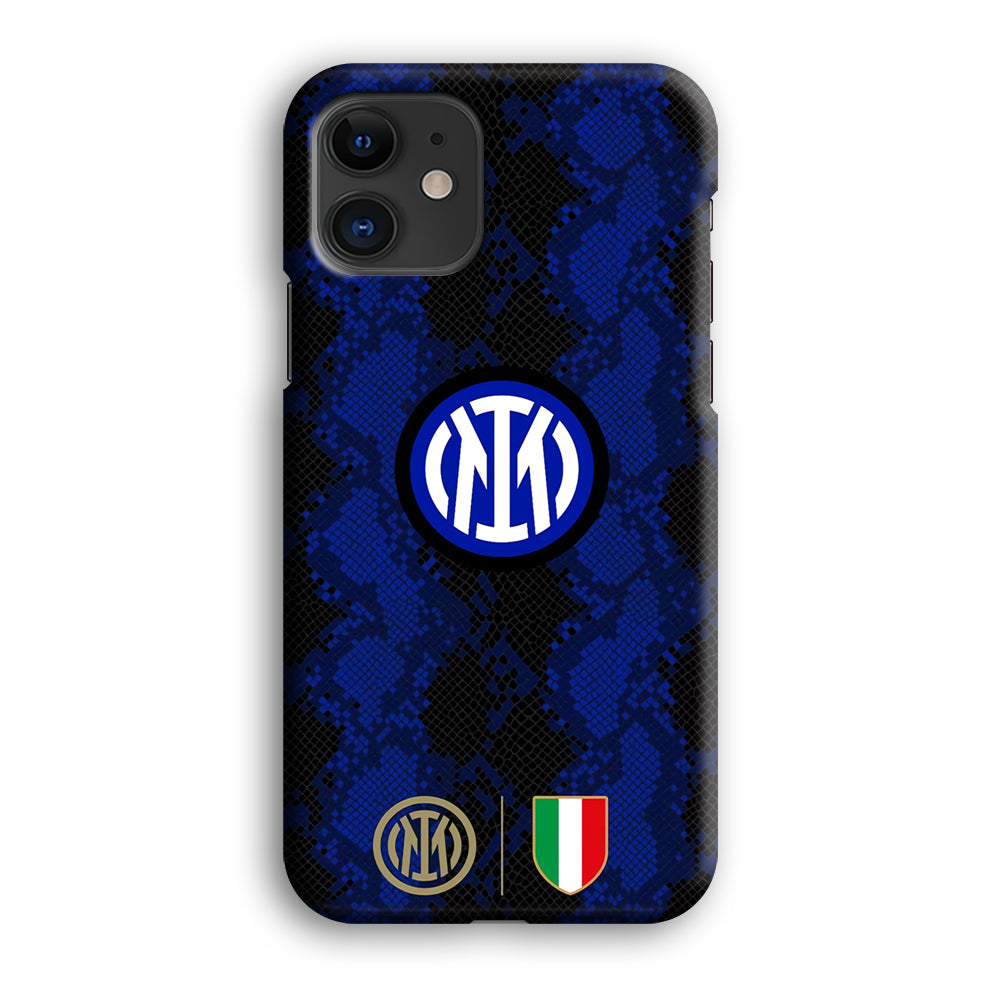 Internazionale Milano Pattern Jersey iPhone 12 Case