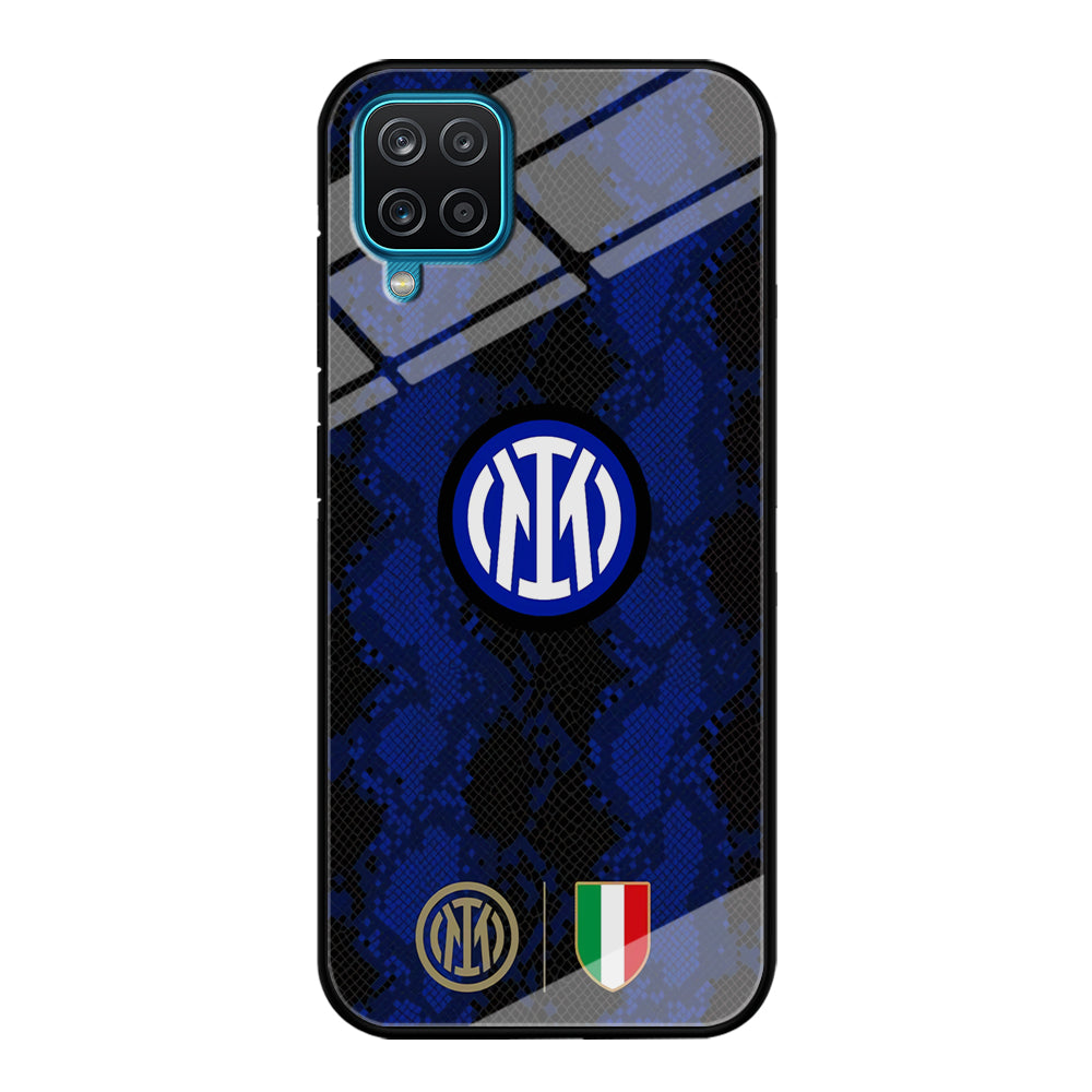 Internazionale Milano Pattern Jersey Samsung Galaxy A12 Case