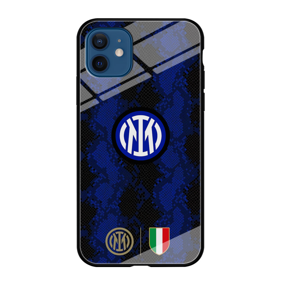 Internazionale Milano Pattern Jersey iPhone 12 Case