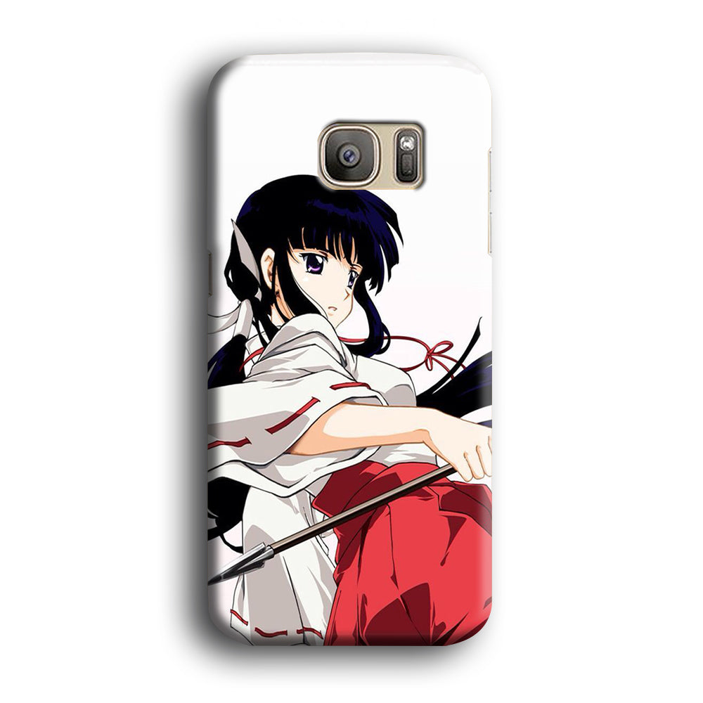 Inuyasha Kikyo Beautyfull Samsung Galaxy S7 Edge Case