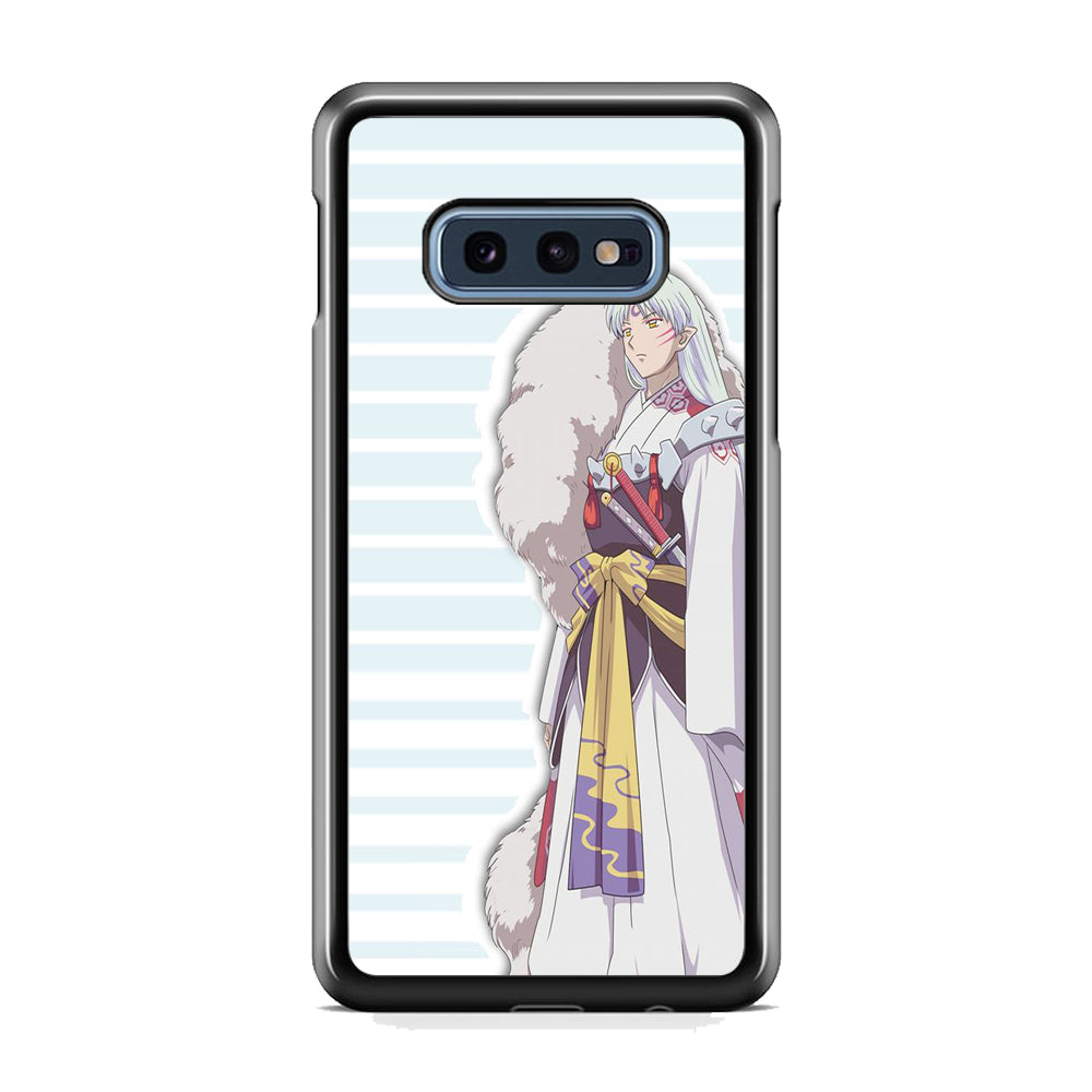 Inuyasha Sesshomaru Stripe Samsung Galaxy S10E Case