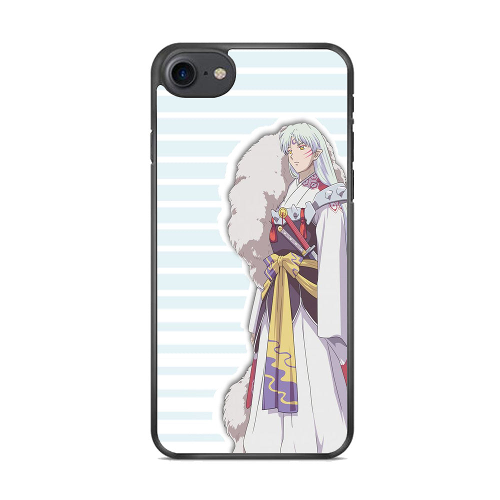 Inuyasha Sesshomaru Stripe iPhone 8 Case