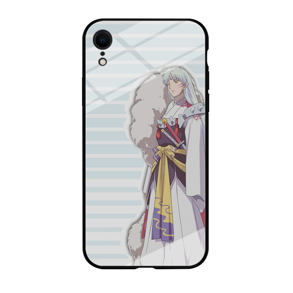 Inuyasha Sesshomaru Stripe iPhone XR Case