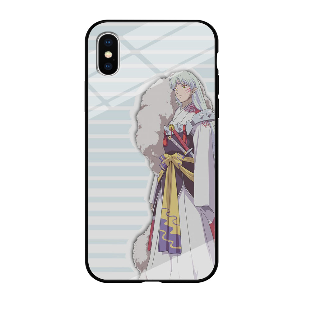 Inuyasha Sesshomaru Stripe iPhone X Case