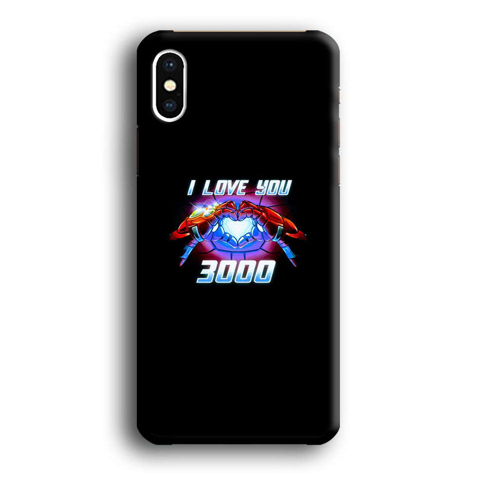 Ironman I Love You 3000 iPhone X Case