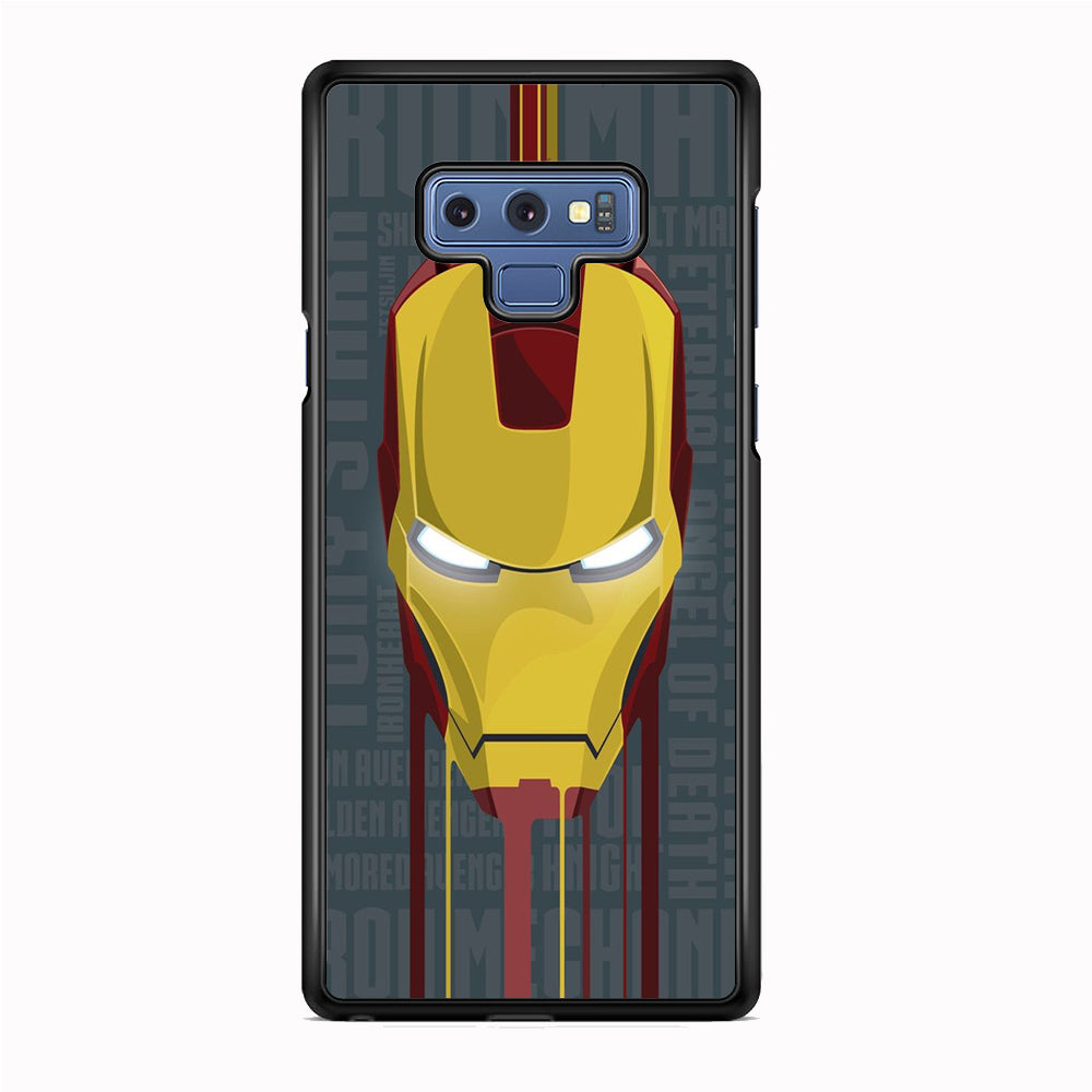 Ironman Mask Samsung Galaxy Note 9 Case