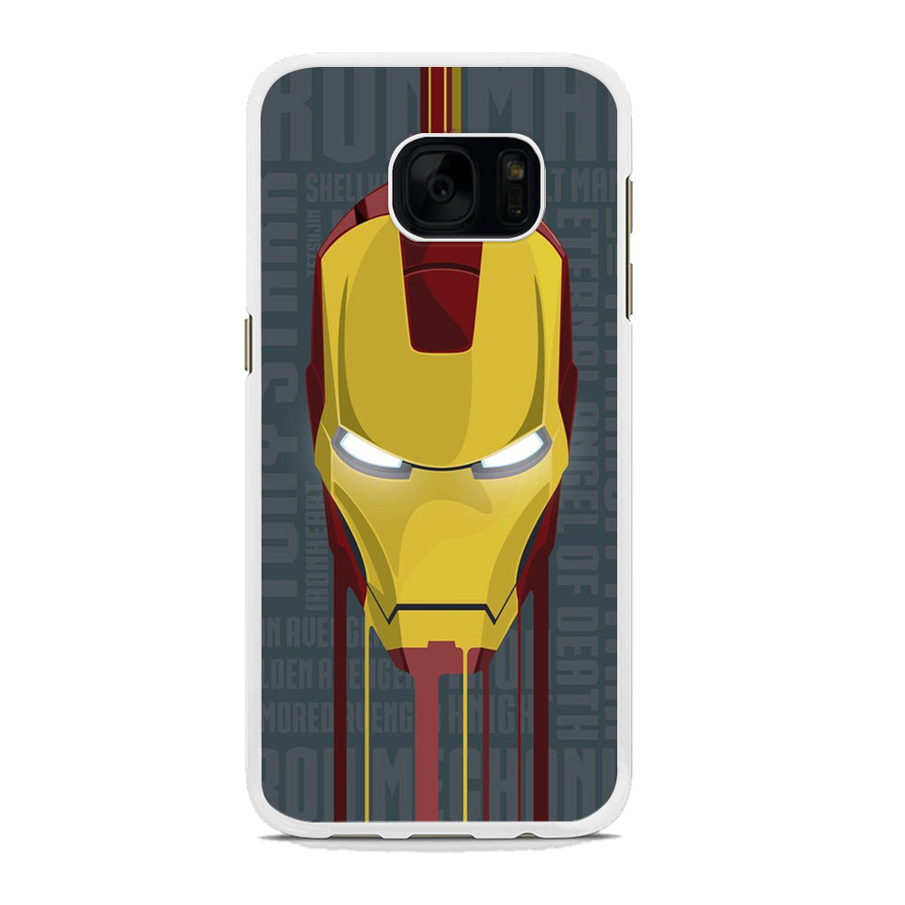 Ironman Mask Samsung Galaxy S7 Edge Case