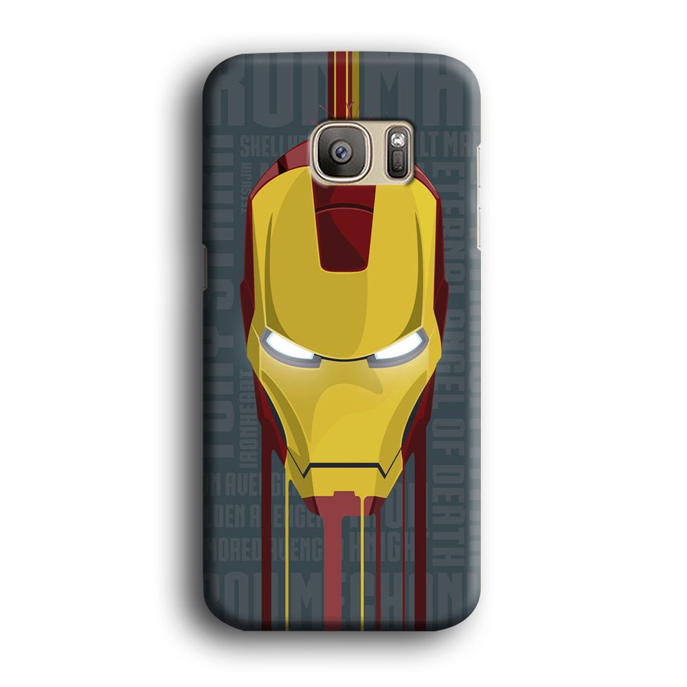 Ironman Mask Samsung Galaxy S7 Edge Case