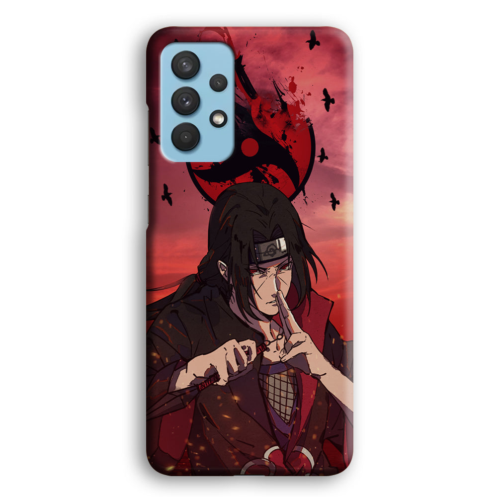 Itachi Blood Eye Samsung Galaxy A32 Case