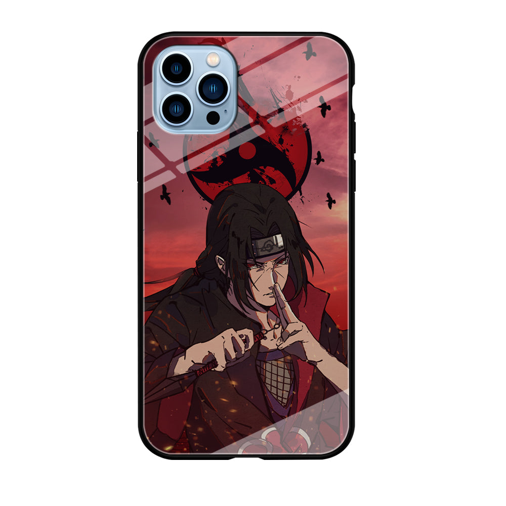 Itachi Blood Eye iPhone 12 Pro Case