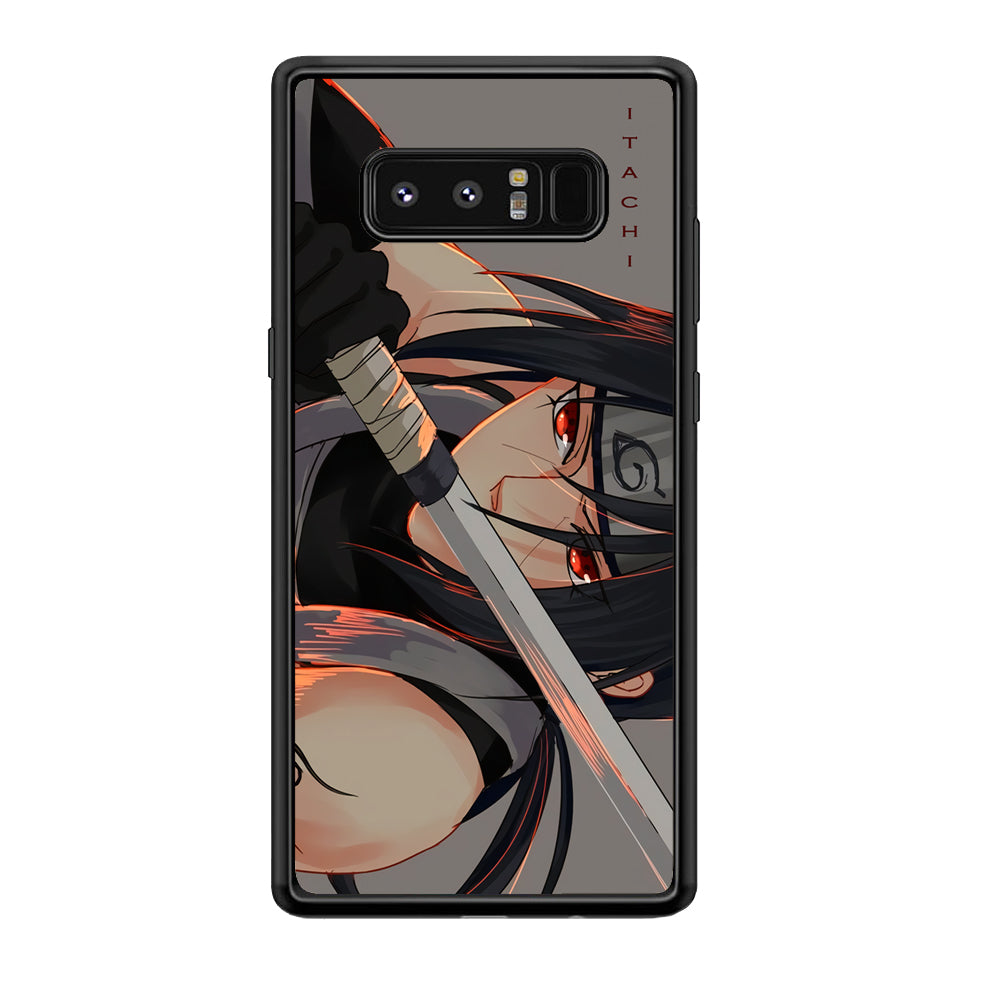 Itachi The Sword on Anbu Samsung Galaxy Note 8 Case