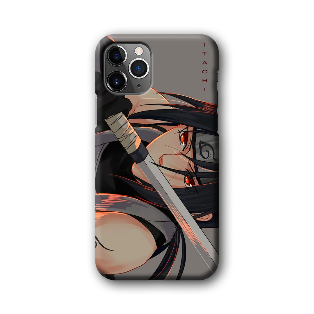 Itachi The Sword on Anbu iPhone 11 Pro Max Case