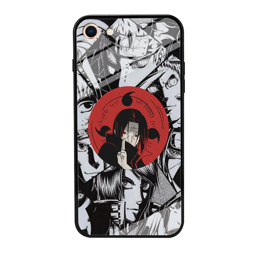 Itachi, The Hero Behind The Scenes iPhone 8 Case