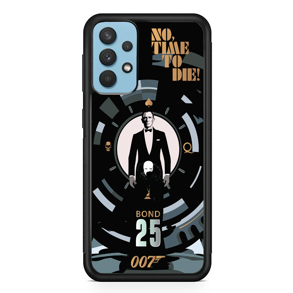James Bond Poster of No Time To Die Samsung Galaxy A32 Case