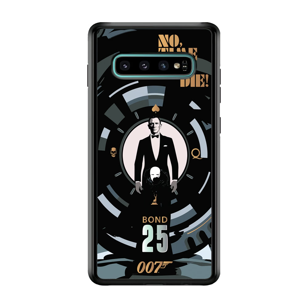 James Bond Poster of No Time To Die Samsung Galaxy S10 Plus Case