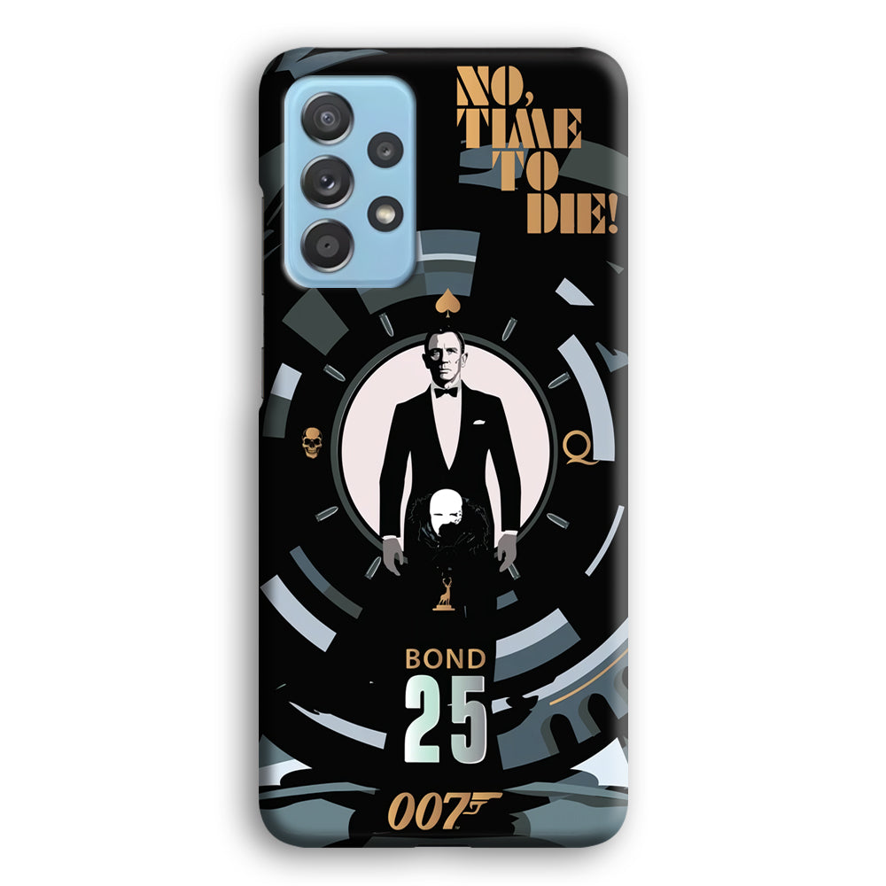James Bond Poster of No Time To Die Samsung Galaxy A52 Case