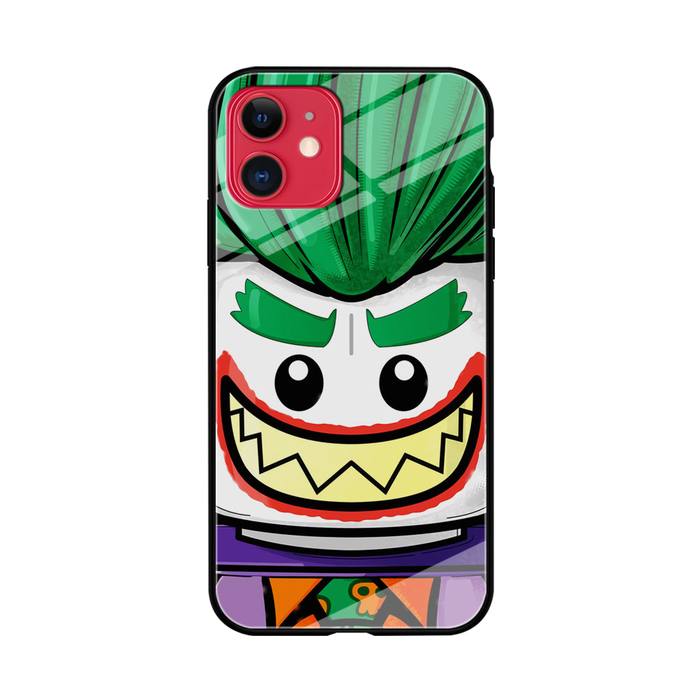 Joker Lego Mode iPhone 11 Case Tempered Glass Case