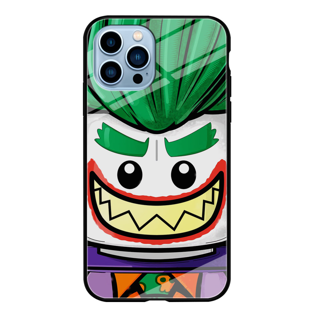 Joker Lego Mode iPhone 13 Pro Case Tempered Glass Case