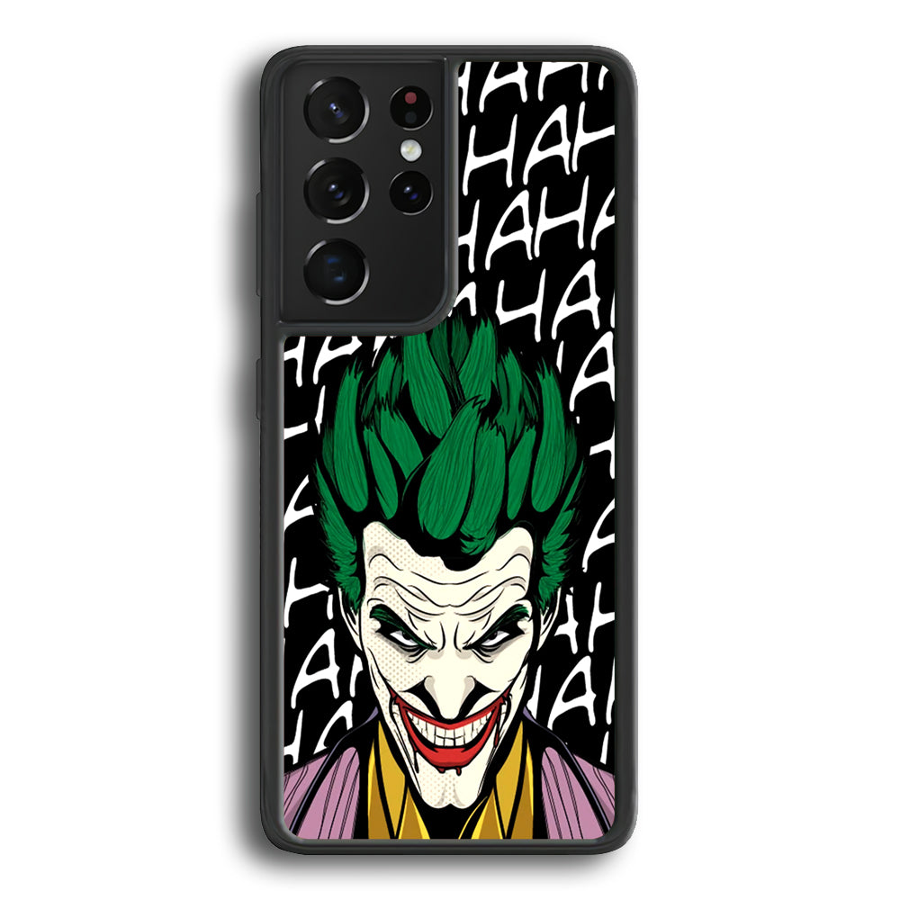 Joker Take Your Smile Samsung Galaxy S21 Ultra Case - Carneyforia