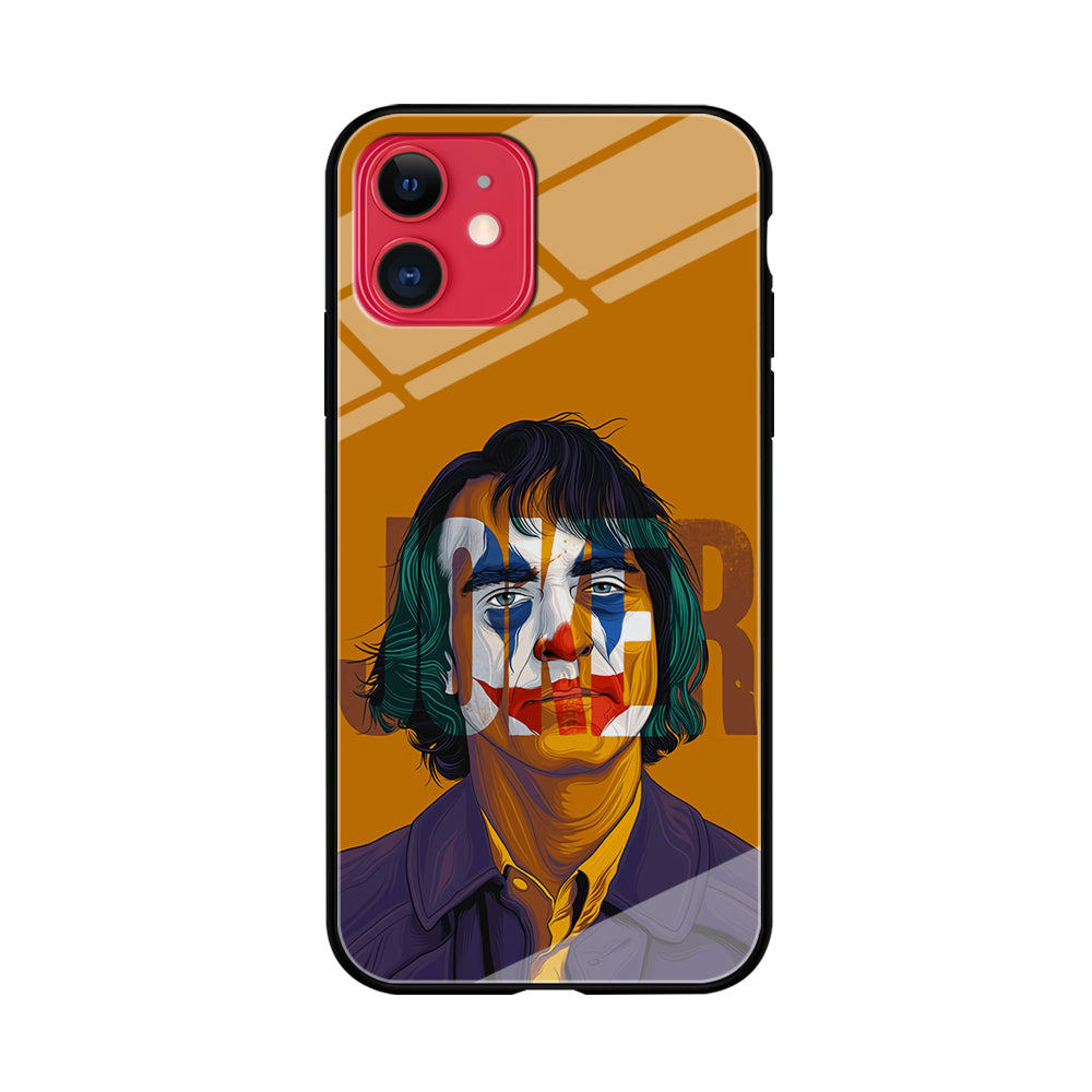 Joker Transformation Face iPhone 11 Case Tempered Glass Case