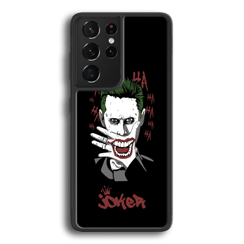 Joker and Hidden Smile Samsung Galaxy S21 Ultra Case - Carneyforia