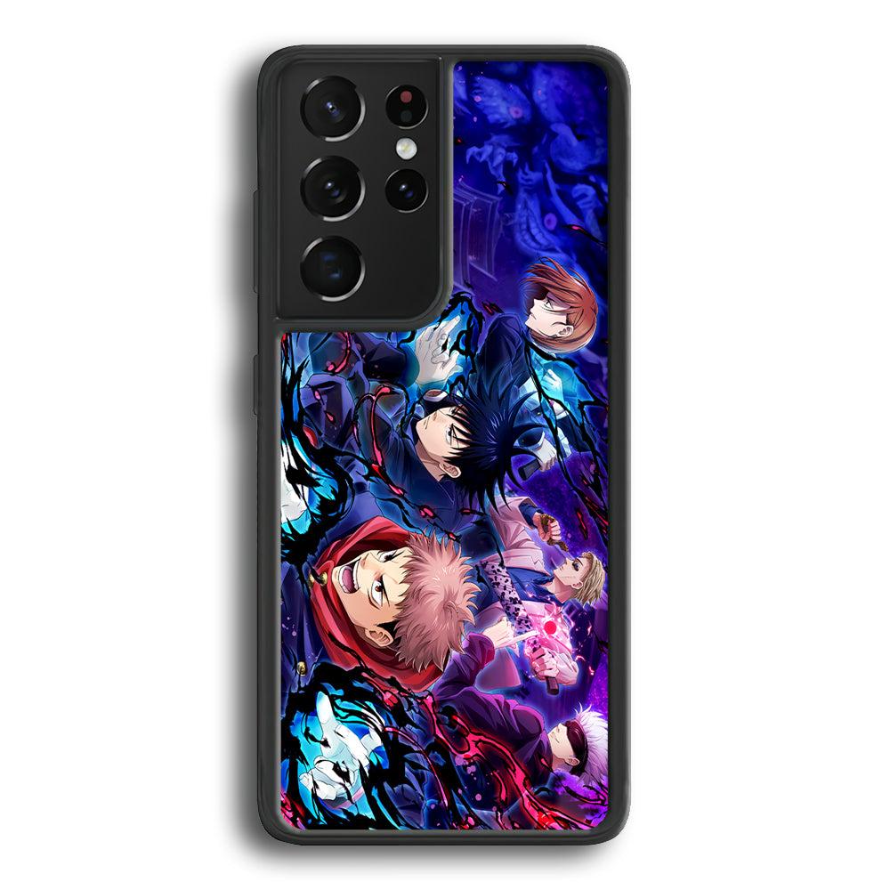Jujutsu Kaisen Squad on Duty Samsung Galaxy S21 Ultra Case - Carneyforia