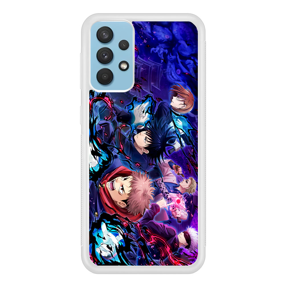 Jujutsu Kaisen Squad on Duty Samsung Galaxy A32 Case