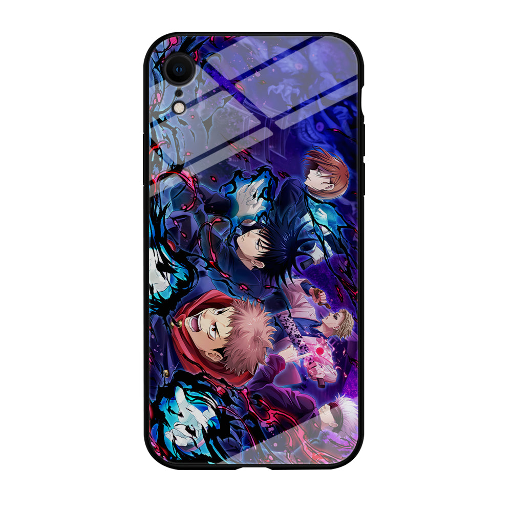 Jujutsu Kaisen Squad on Duty iPhone XR Case