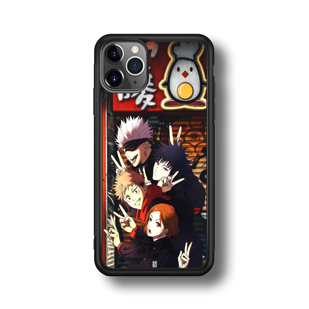 Jujutsu Kaisen Team Go On Vacation iPhone 11 Pro Max Case