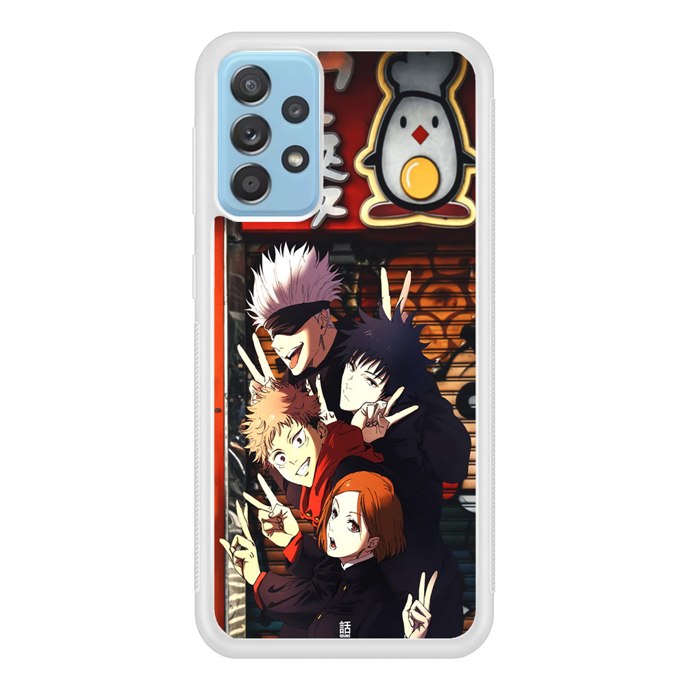 Jujutsu Kaisen Team Go On Vacation Samsung Galaxy A52 Case