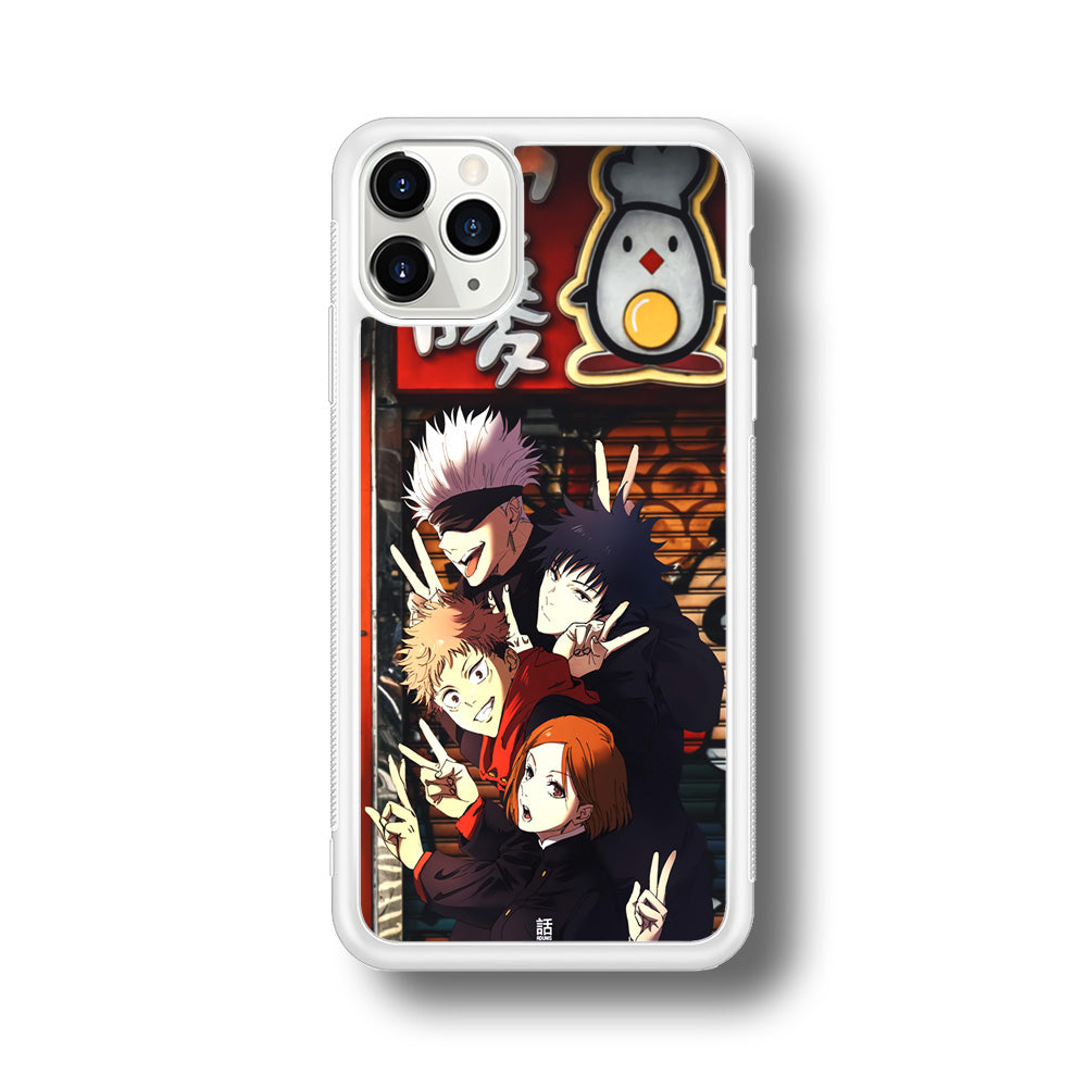 Jujutsu Kaisen Team Go On Vacation iPhone 11 Pro Max Case