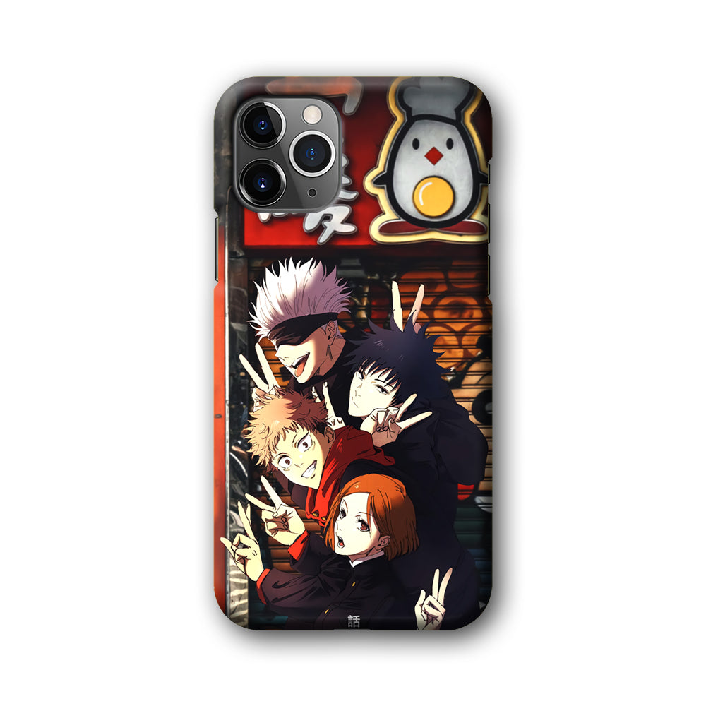 Jujutsu Kaisen Team Go On Vacation iPhone 11 Pro Max Case