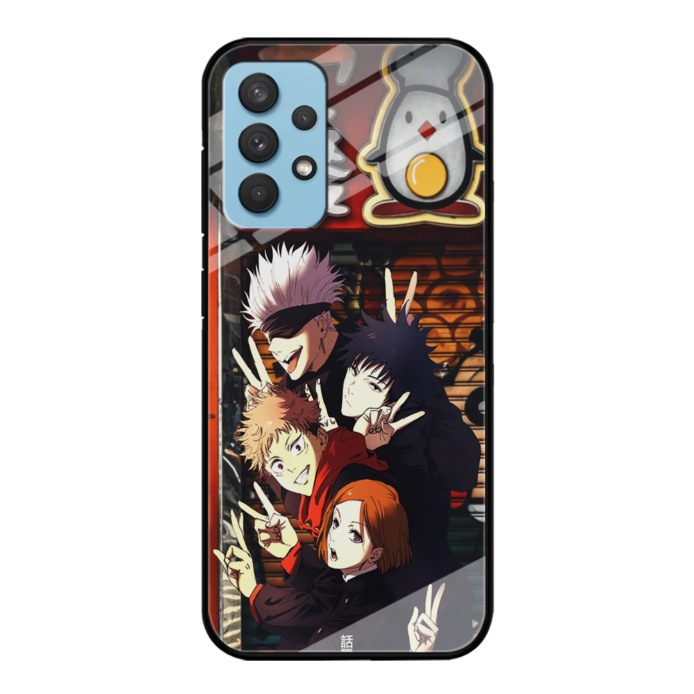 Jujutsu Kaisen Team Go On Vacation Samsung Galaxy A32 Case