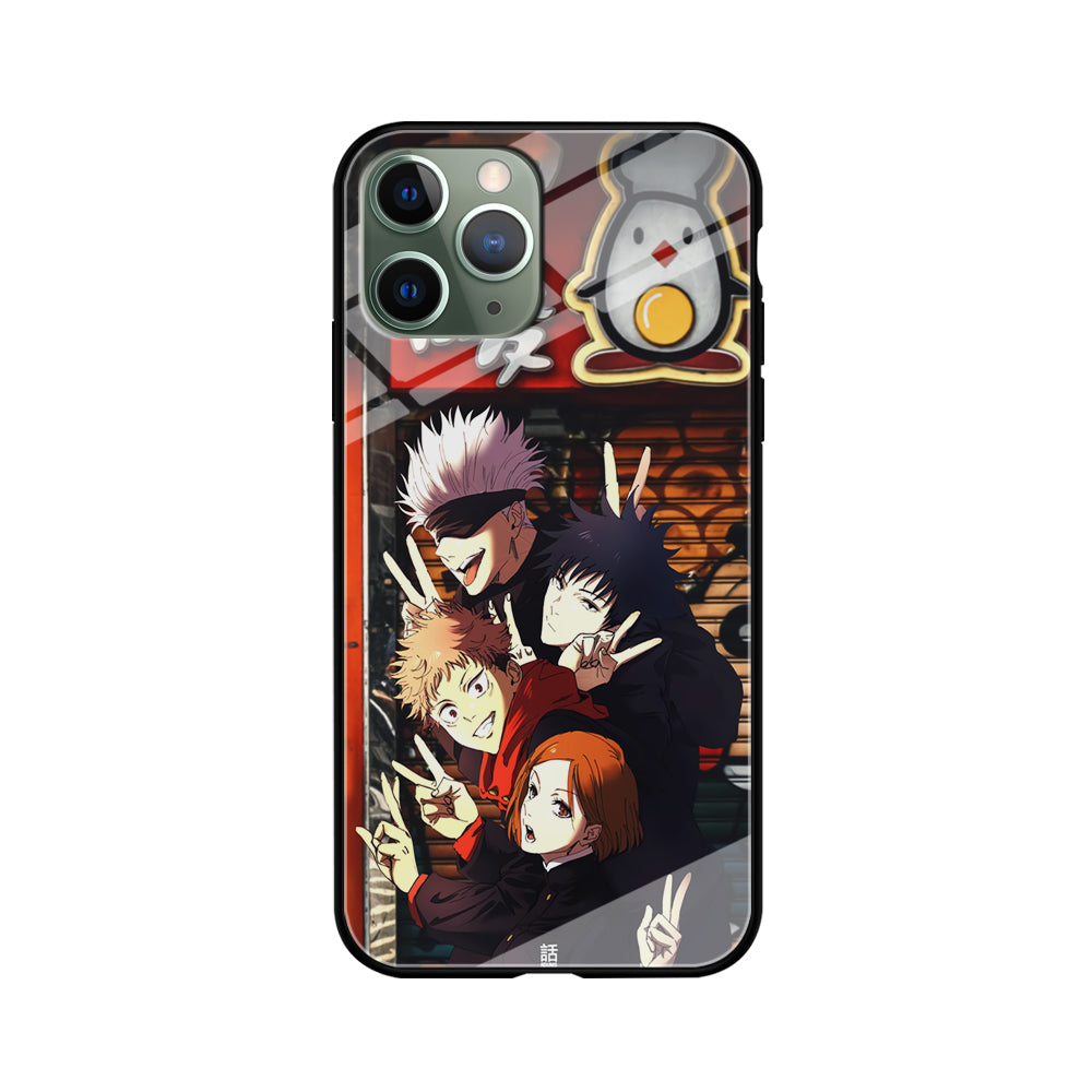 Jujutsu Kaisen Team Go On Vacation iPhone 11 Pro Max Case