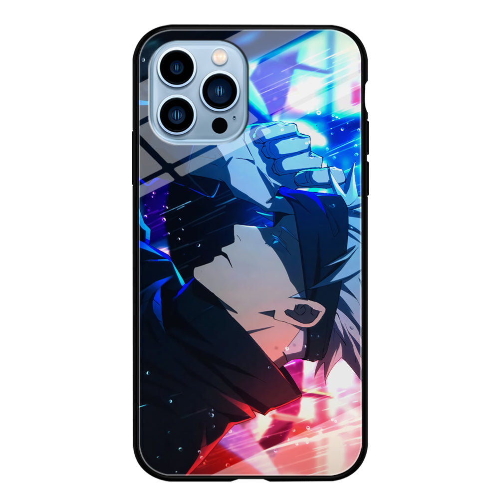 Jujutsu Kaisen The Master Gojo Satoru iPhone 13 Pro Case Tempered Glass Case