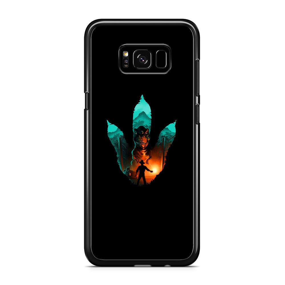 Jurassic Park Footprint T Rex Samsung Galaxy S8 Case