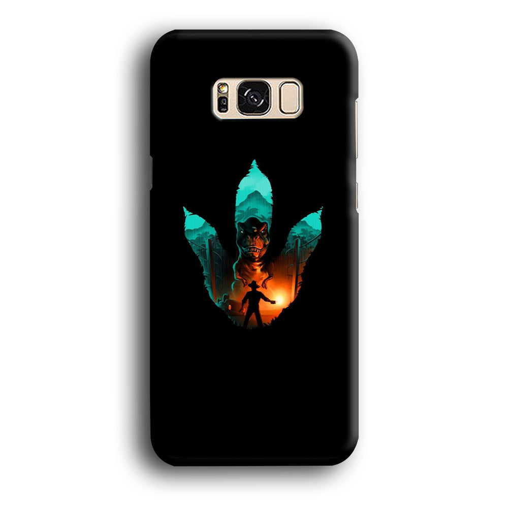 Jurassic Park Footprint T Rex Samsung Galaxy S8 Case