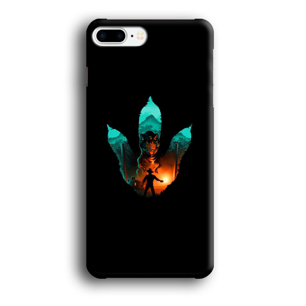 Jurassic Park Footprint T Rex iPhone 7 Plus Case