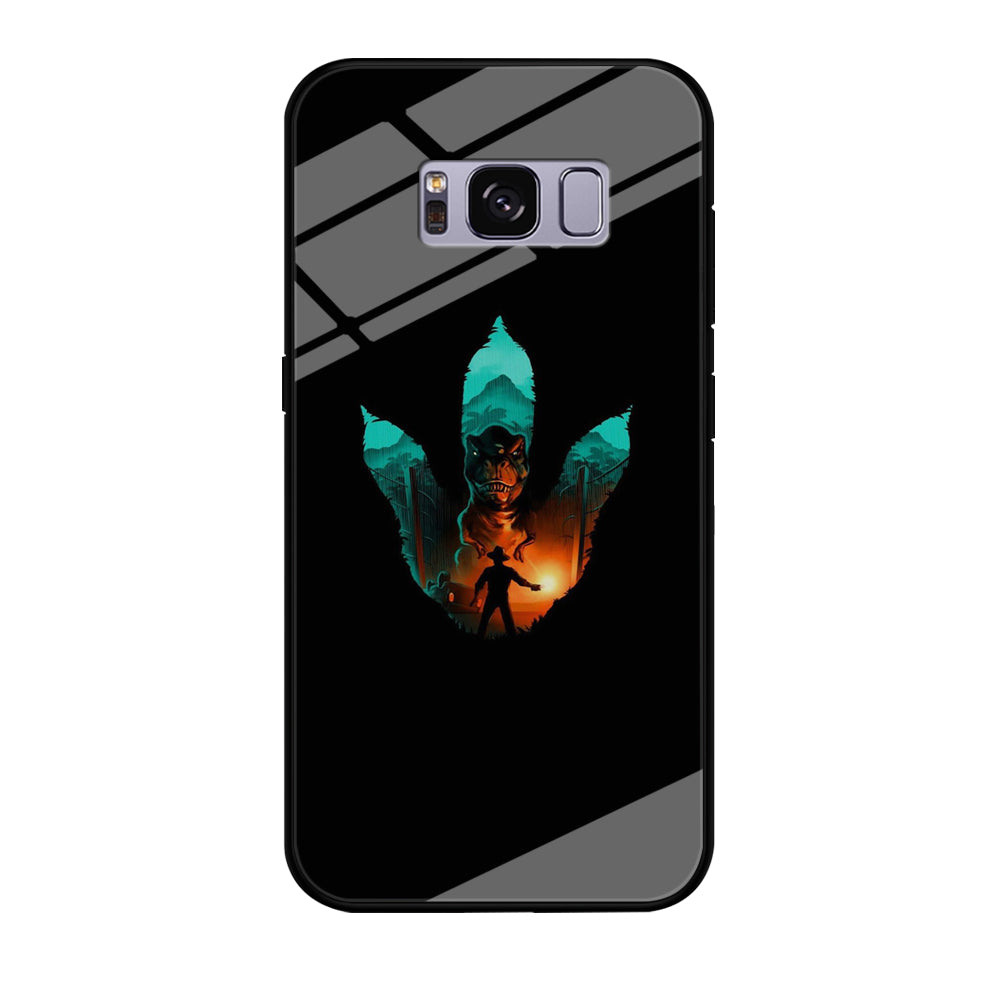 Jurassic Park Footprint T Rex Samsung Galaxy S8 Case