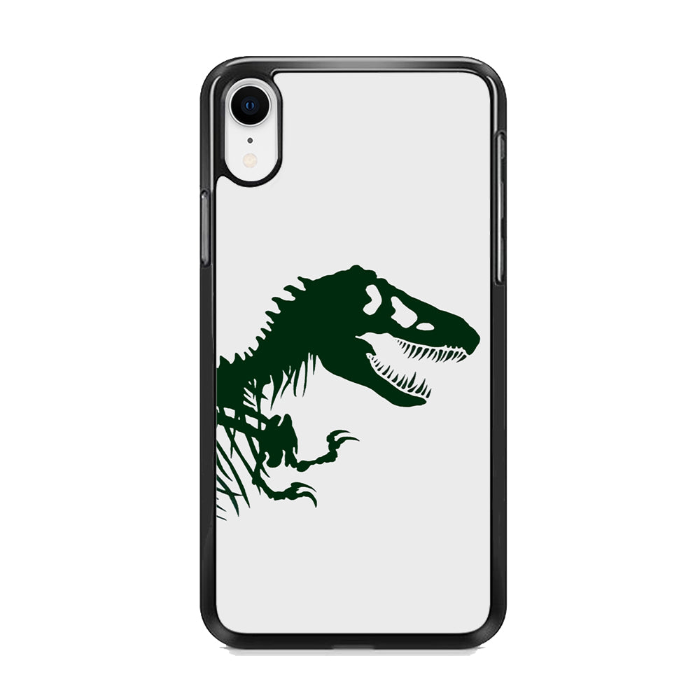 Jurassic Park Green T Rex iPhone XR Case