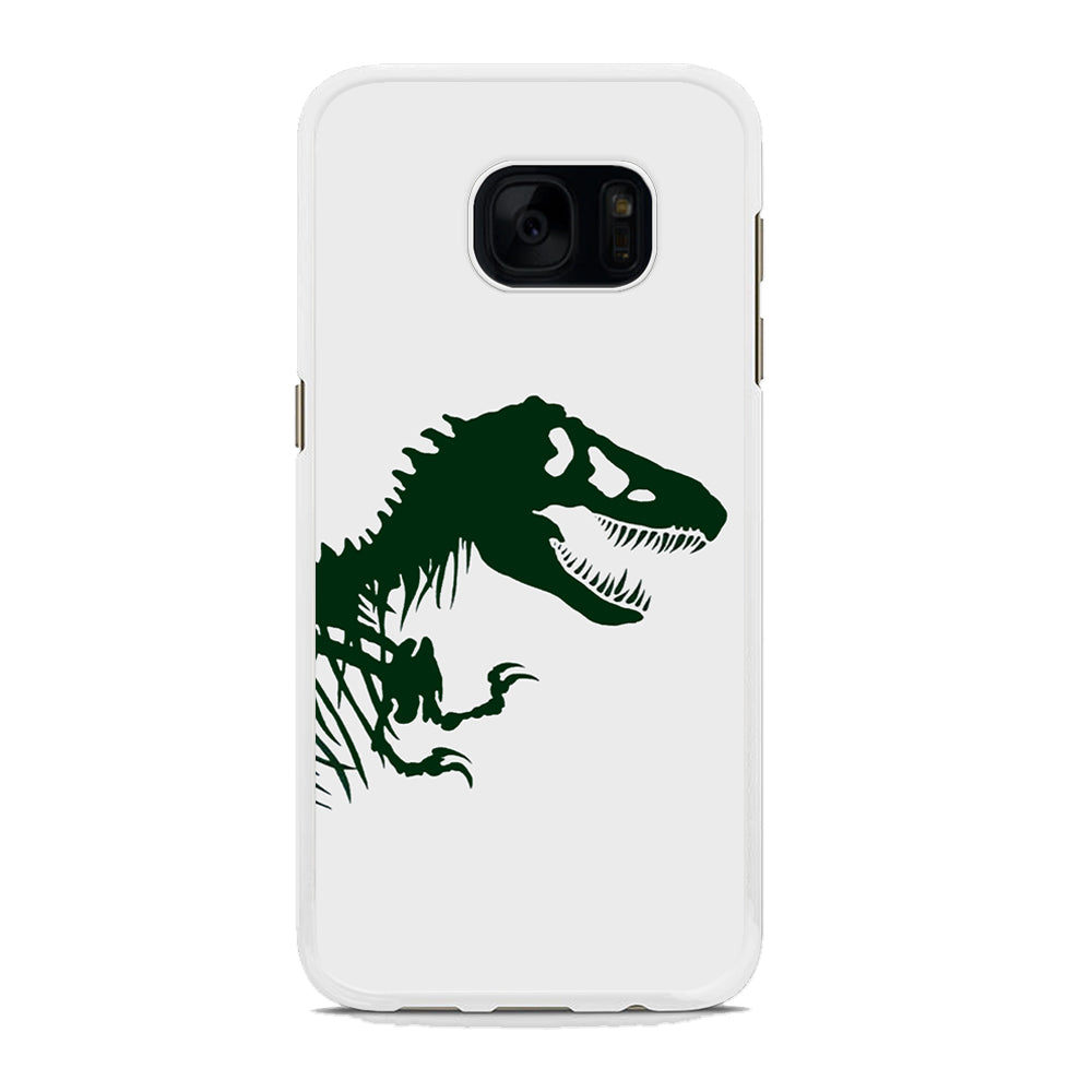 Jurassic Park Green T Rex Samsung Galaxy S7 Edge Case