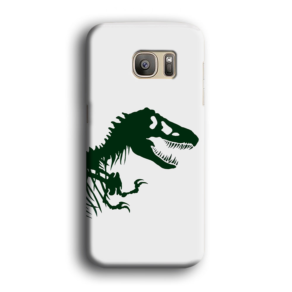 Jurassic Park Green T Rex Samsung Galaxy S7 Edge Case